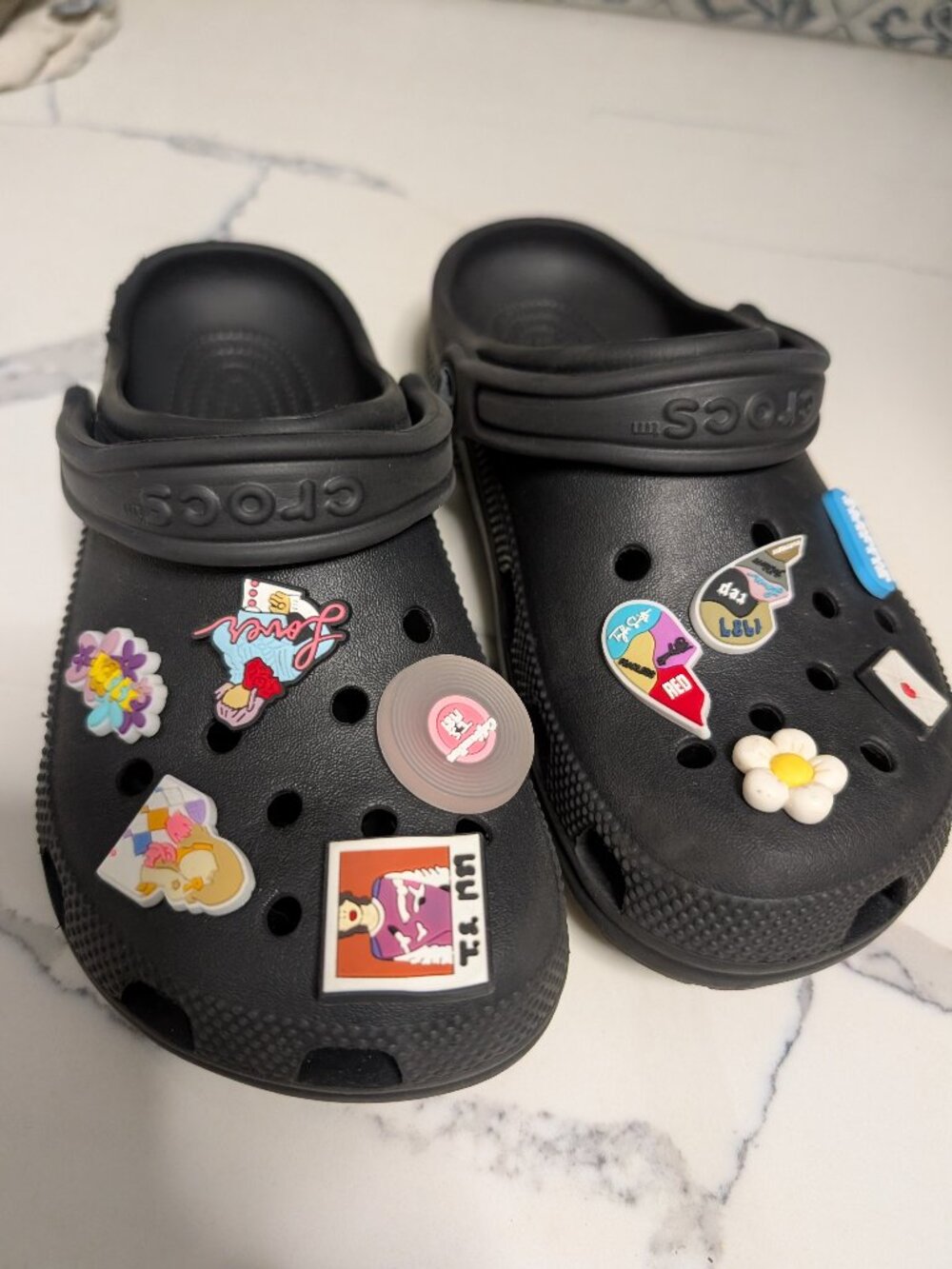 Girls crocs size 6